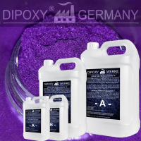 Epoxidharz + Effekt-Pigment-Lila 01 Gießharz Epoxy Tisch Boden Purple