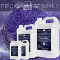 Epoxidharz + Effekt-Pigment-Lila 03 Gießharz Epoxy Tisch Boden Purple