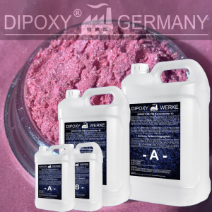 Epoxidharz + Effekt-Pigment-Pink 02 Gießharz Epoxy...