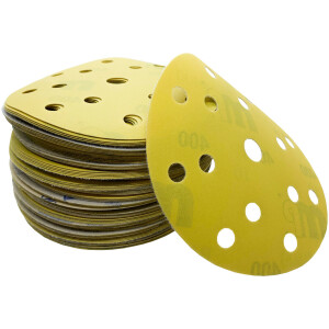 50x 150mm Exzenterschleifer-Klett-Schleifscheiben...