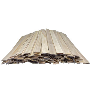 50 Stück Holzspatel Rührstäbchen...