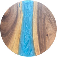 Epoxidharz Tischplatte River Table Rund  gallery