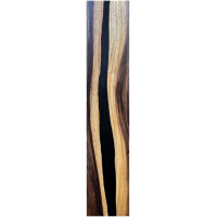 Epoxidharz Treppenstufe Massivholz Walnuss Schwarz River Optik 1000-300-22mm