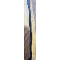 Epoxidharz Treppenstufe Massivholz Walnu gallery