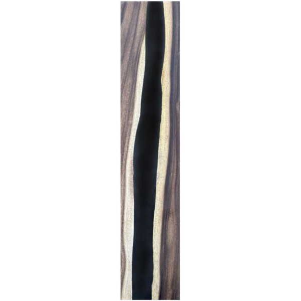 Epoxidharz Treppenstufe Massivholz Walnuss Schwarz River Optik 1000-300-22mm