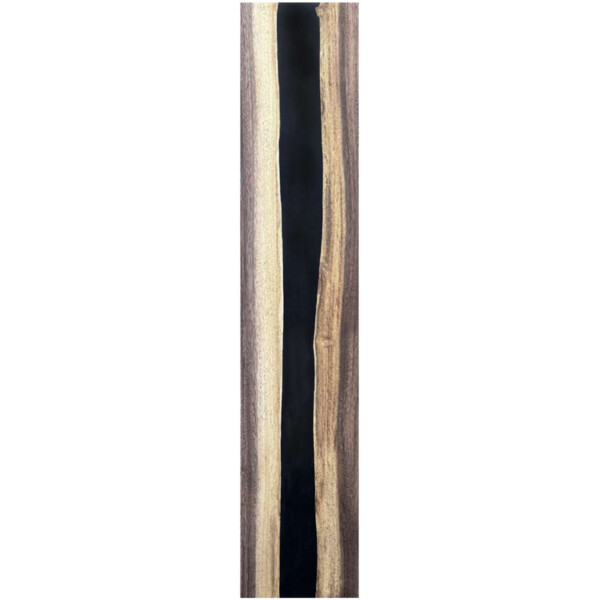 Epoxidharz Treppenstufe Massivholz Walnuss Schwarz River Optik 1000-300-22mm