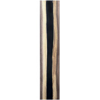 Epoxidharz Treppenstufe Massivholz Walnuss Schwarz River Optik 1000-300-22mm