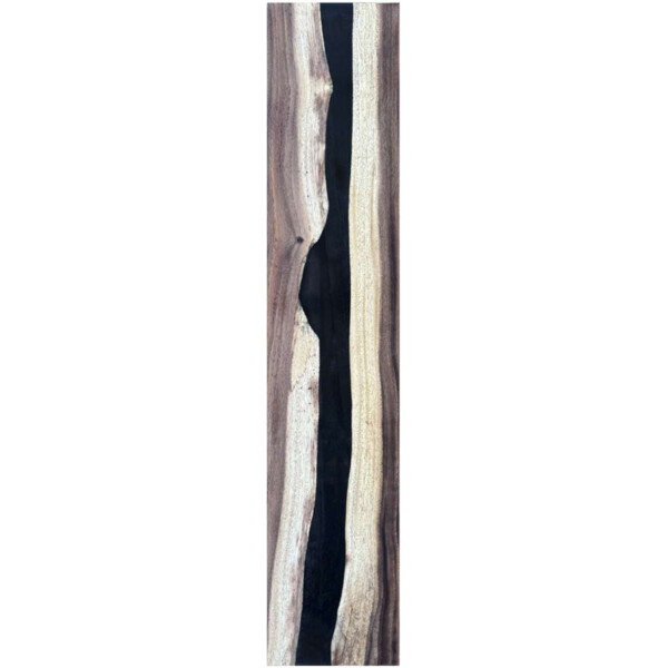 Epoxidharz Treppenstufe Massivholz Walnuss Schwarz River Optik 1000-300-22mm