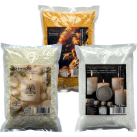 Paraffinwachs Kerzenwachs Pastillen Wachs natur rein für Duftkerzen DIY 1kg Weiß