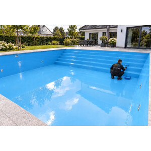 DIPOXY Pool Paint 2K Epoxidharz Poolfarbe 2:1 Epoxy Beschichtung für Pool, Schwimmbad, Beton