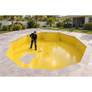 DIPOXY Pool Paint 2K Epoxidharz Poolfarbe 2:1 Epoxy Beschichtung für Pool, Schwimmbad, Beton