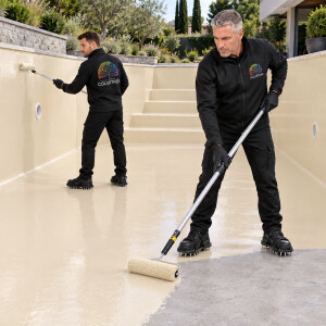 DIPOXY Pool Paint 2K Epoxidharz Poolfarbe 2:1 Epoxy Beschichtung für Pool, Schwimmbad, Beton