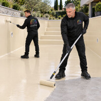 DIPOXY Pool Paint 2K Epoxidharz Poolfarbe 2:1 Epoxy Beschichtung für Pool, Schwimmbad, Beton