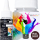 Dipoxy-PMI-RAL 3007 SCHWARZROT Extrem hoch konzentrierte Basis Pigment Farbpaste Farbmittel f&uuml;r Epoxidharz, Polyesterharz, Polyurethan Systeme, Beton, Lacke, Fl&uuml;ssigfarbe Kunstharz Schmuck