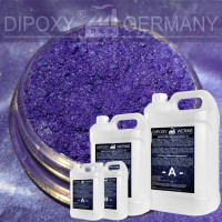 Epoxidharz +10g Effekt-Pigment-Lila 03 Gie&szlig;harz Epoxy Tisch Boden Purple