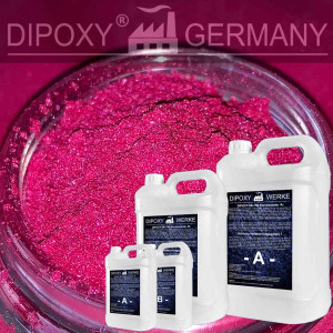 Epoxidharz +10g Effekt-Pigment-Pink 03 Gie&szlig;harz...