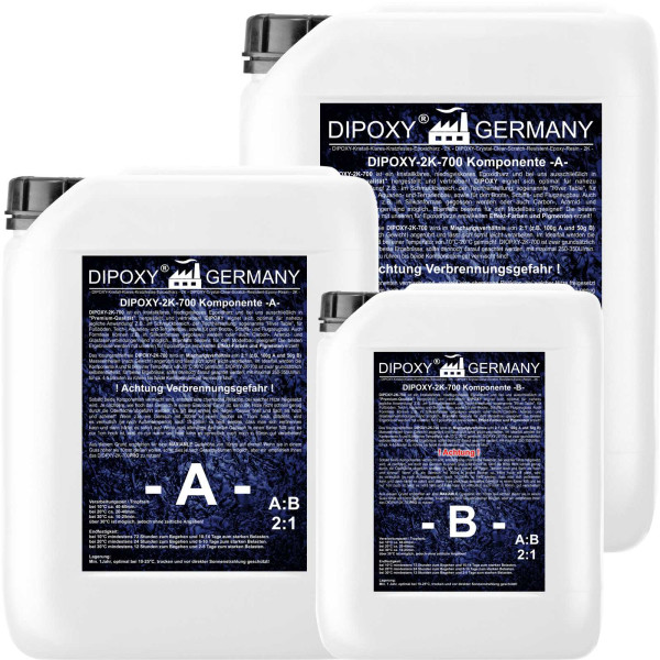 Epoxidharz Epoxy Gießharz Laminierharz 2K-700 - 1,5kg(1kgA+0,5kgB)