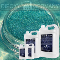 Epoxidharz +10g Effekt-Pigment-Gr&uuml;n 06 Gie&szlig;harz Epoxy Tisch Boden