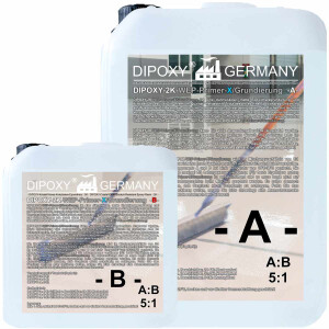 DIPOXY-2K-WEP-Primer-X-Grundierung 12,8kg ( 10kg A + 2kg...
