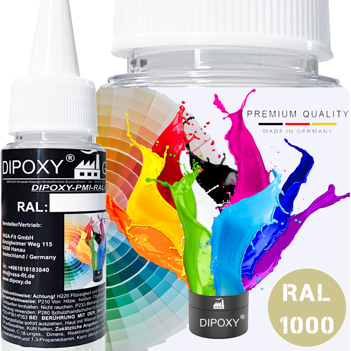 25g Dipoxy-PMI-RAL 1000 GRUENBEIGE Extrem hoch...