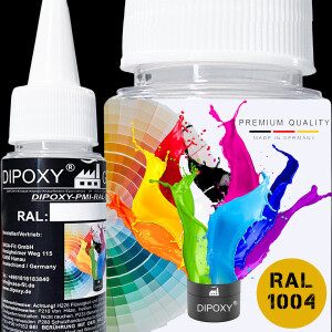 25g Dipoxy-PMI-RAL 1004 GOLDGELB Extrem hoch...