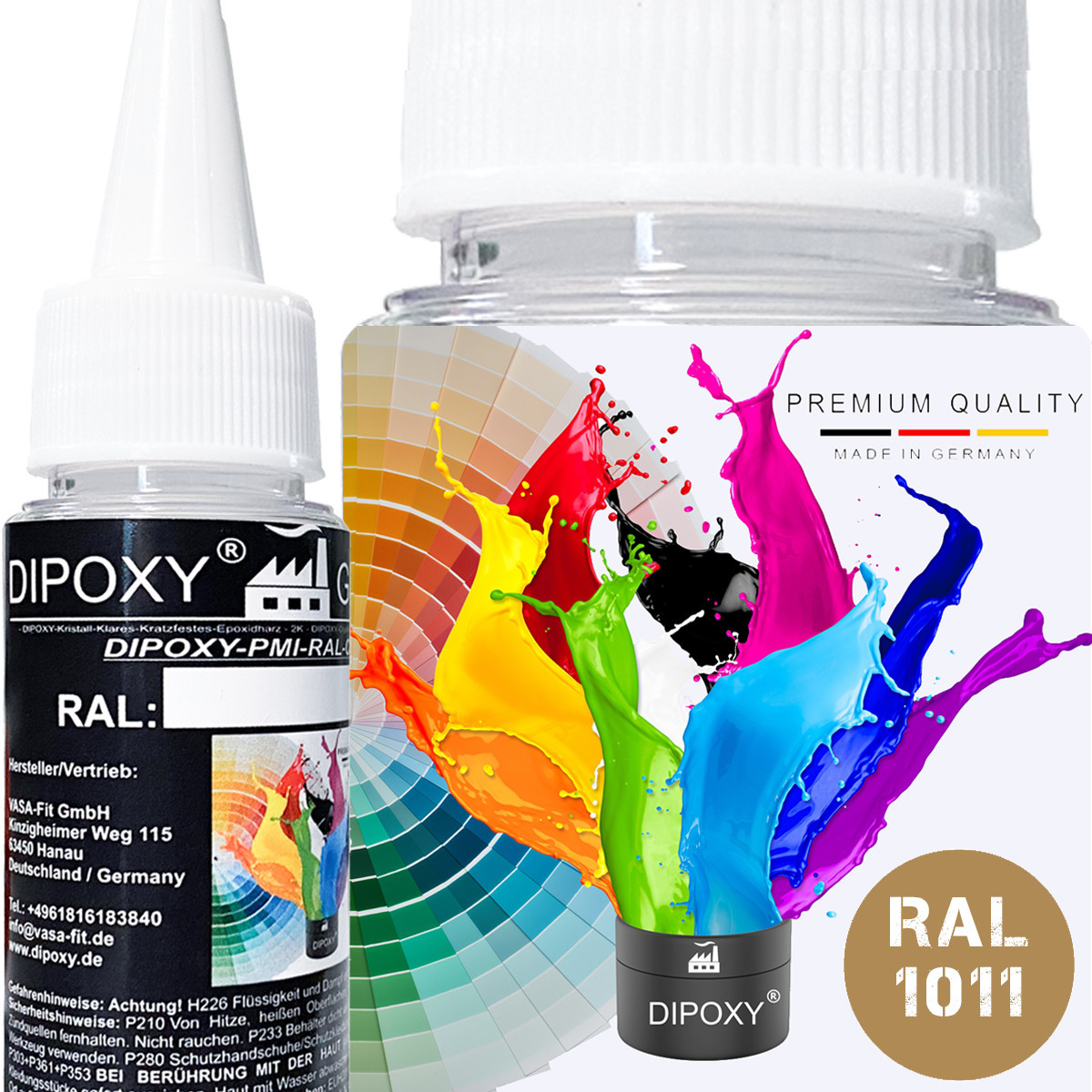 25g Dipoxy-PMI-RAL 1011 BRAUNBEIGE Extrem hoch...