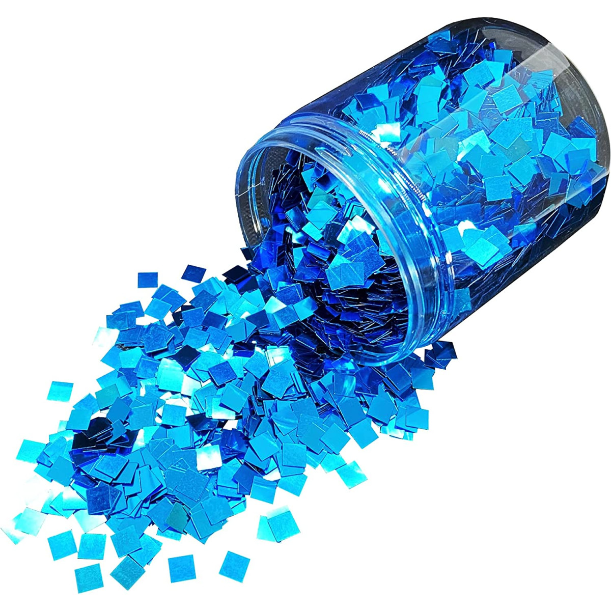 Dipoxy Coarse Glitter 6x6mm turquoise