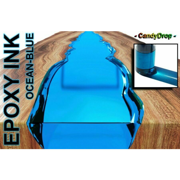 Alcohol INK Tints Clear OCEAN BLUE CandyDrop 10ml