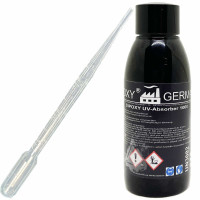 100 ml - Absorbe les UV - Anti-jaunissement - Bloqueur de r&eacute;sine &eacute;poxy + pipette&hellip;