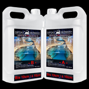 2,64 kg DIPOXY 2K-700PRO Epoxidharz glasklar...